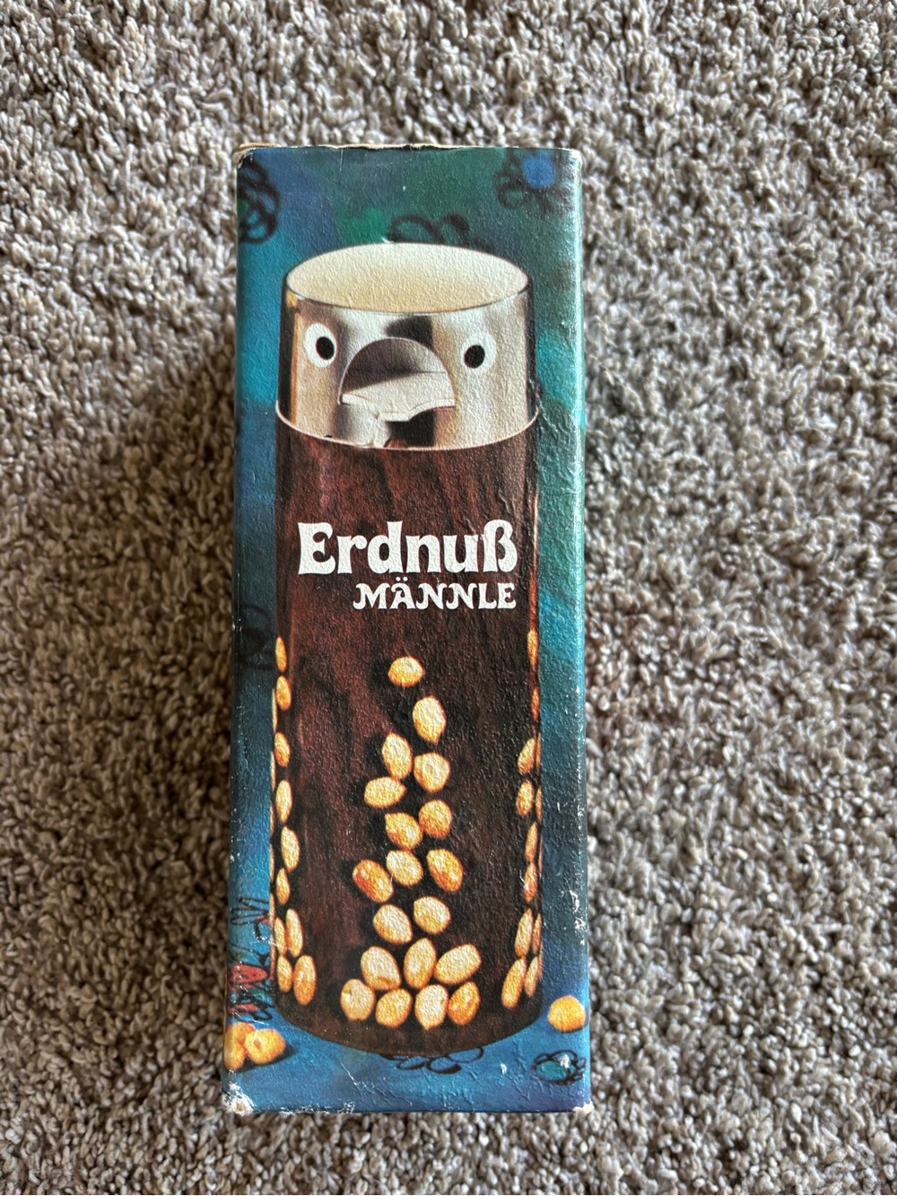 Peanut dispenser, table top, vintage West German